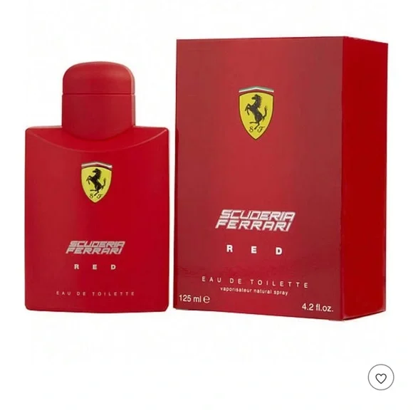 🆕FERRARI Scuderia Red Eau de Toilette 125ml 4.2 Oz  ~Open box~ 💯 Authentic 🔥 - Picture 2 of 13